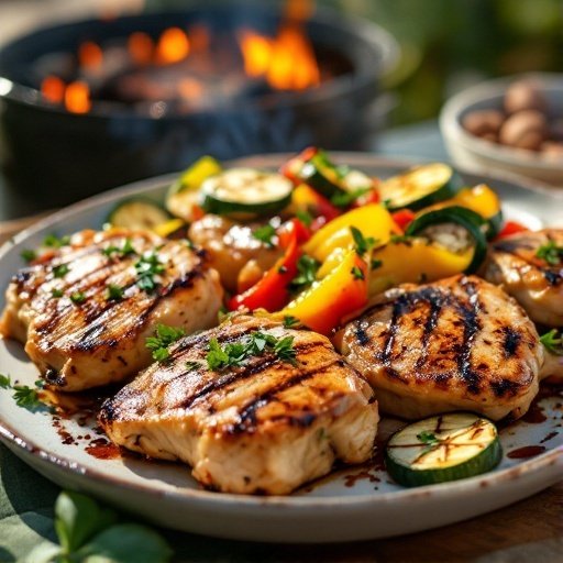 Grilled  Chicken Thighs